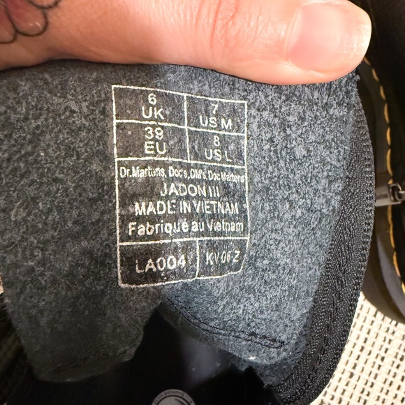 Jadon Doc Martens Platform Boots - Picture 5 of 7